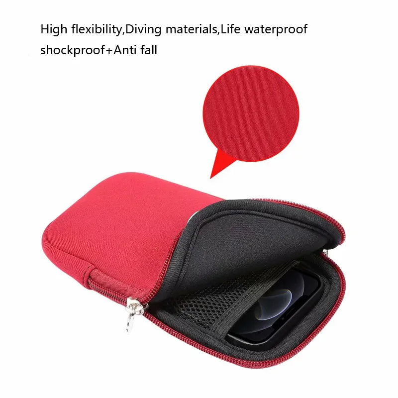 Pochette tour de cou pour téléphone portable