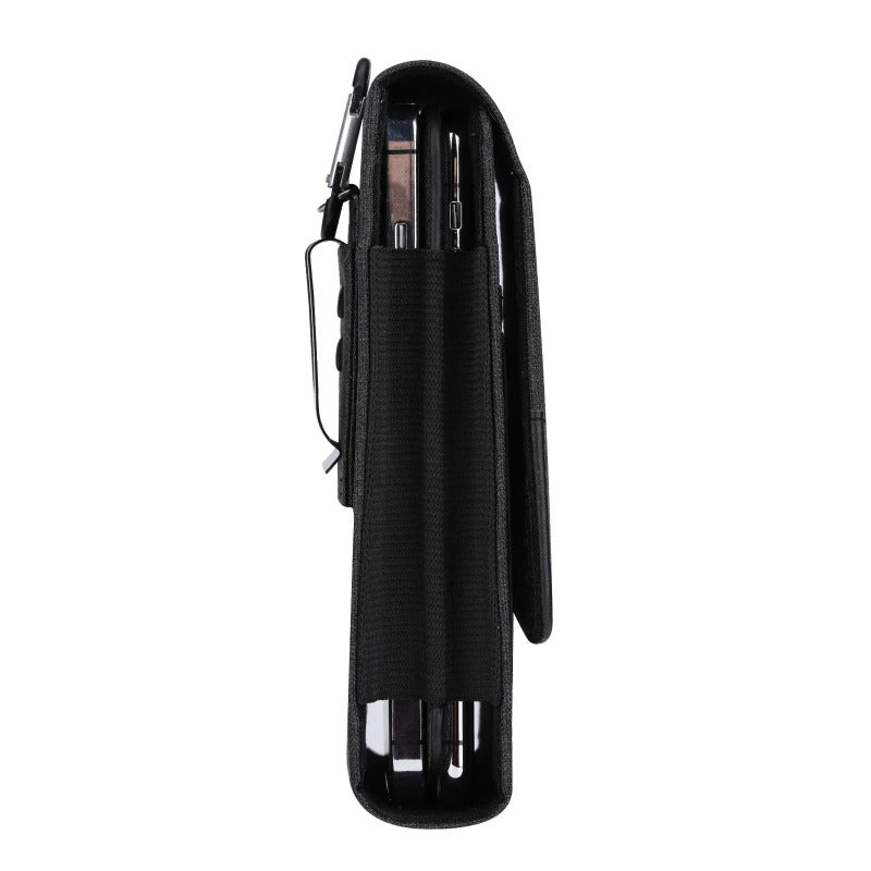 Étui pochette téléphone noir
