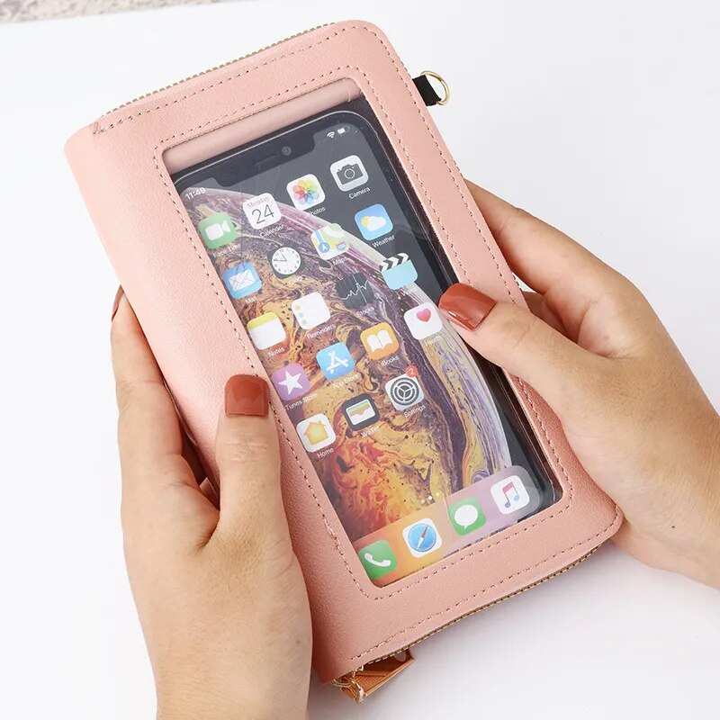 Pochette bandoulière femme pour téléphone