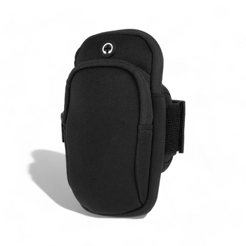 Pochette bras pour téléphone noir
