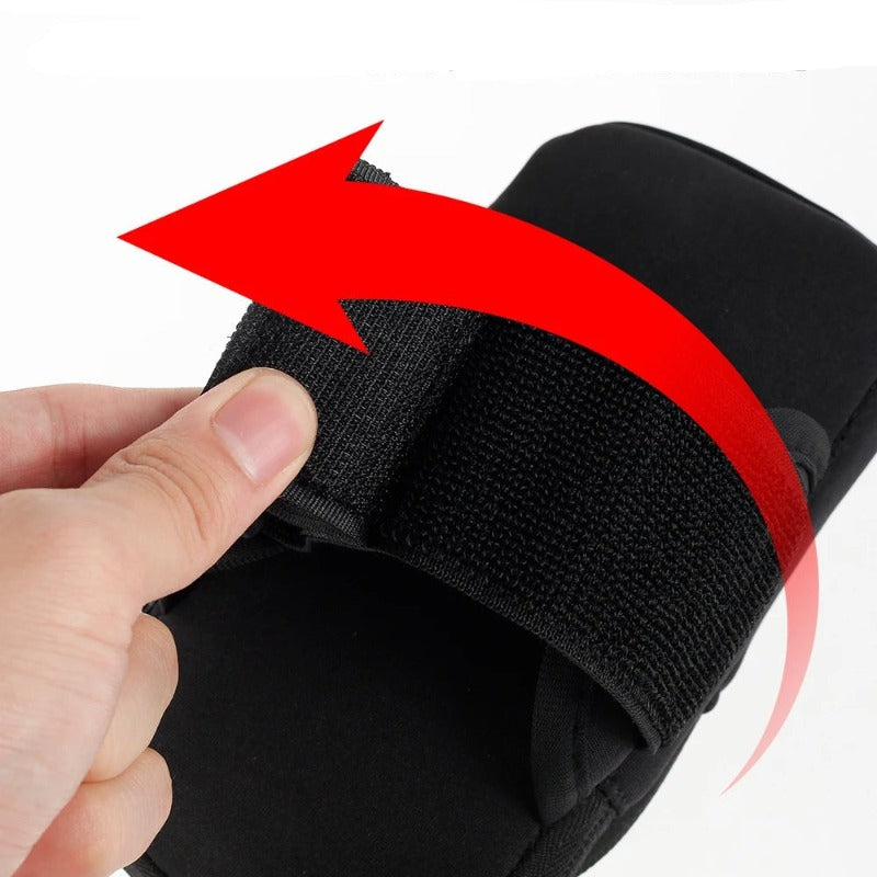 Pochette bras pour téléphone noir