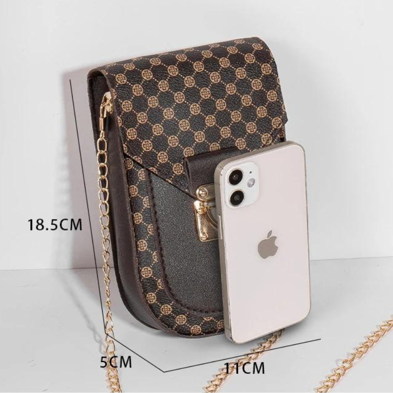 Pochette téléphone avec chaine
