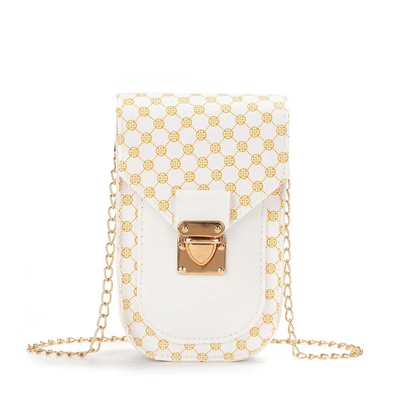 Pochette téléphone avec chaine