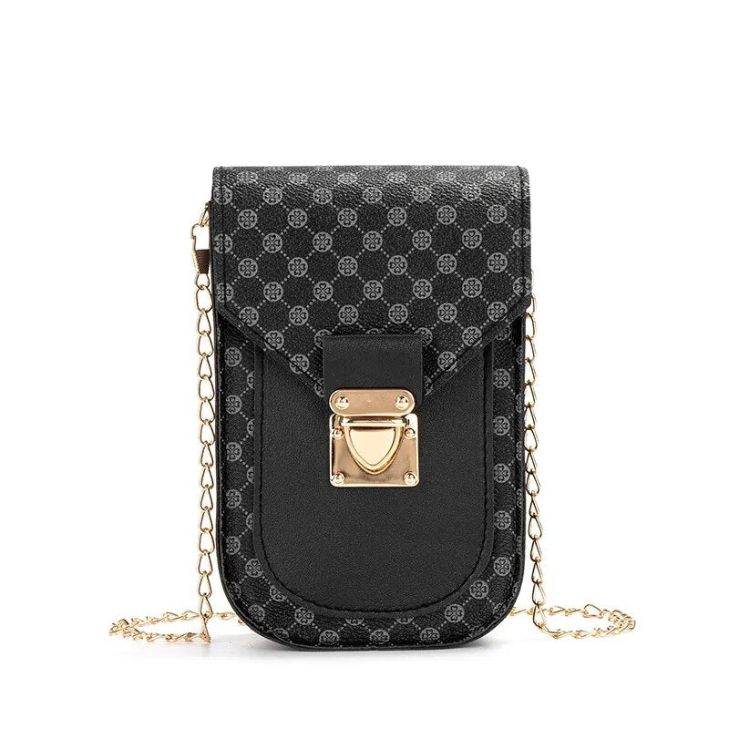 Pochette téléphone avec chaine