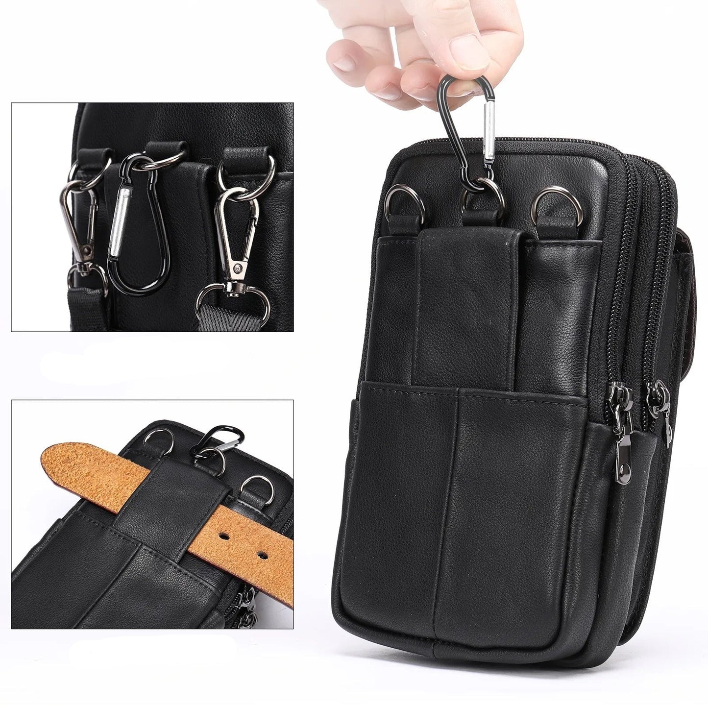 Pochette téléphone ceinture homme