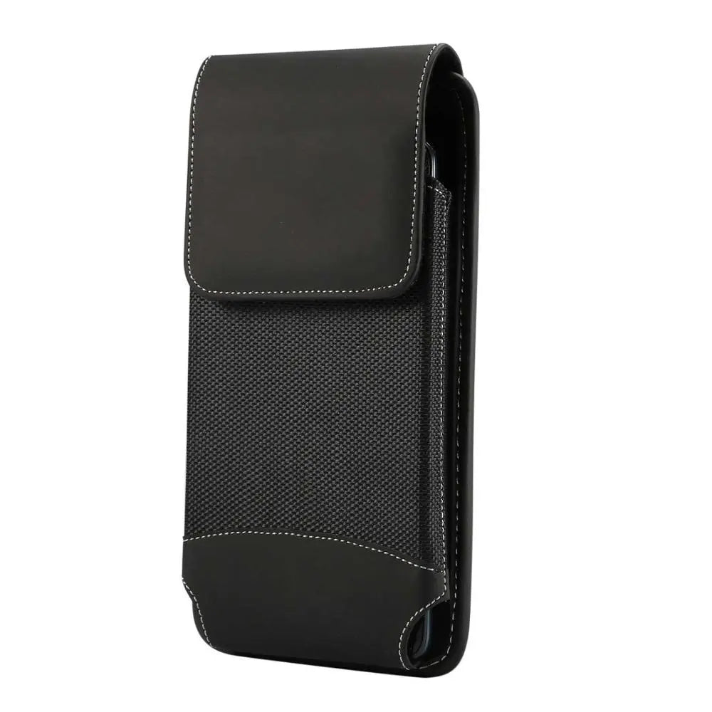 Pochette téléphone ceinture tissu