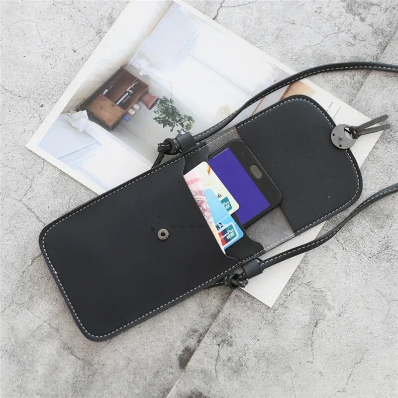 Pochette téléphone petit noeud