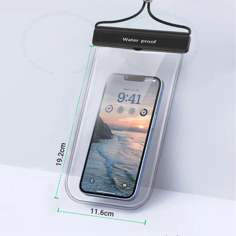 Pochette téléphone sous l’eau