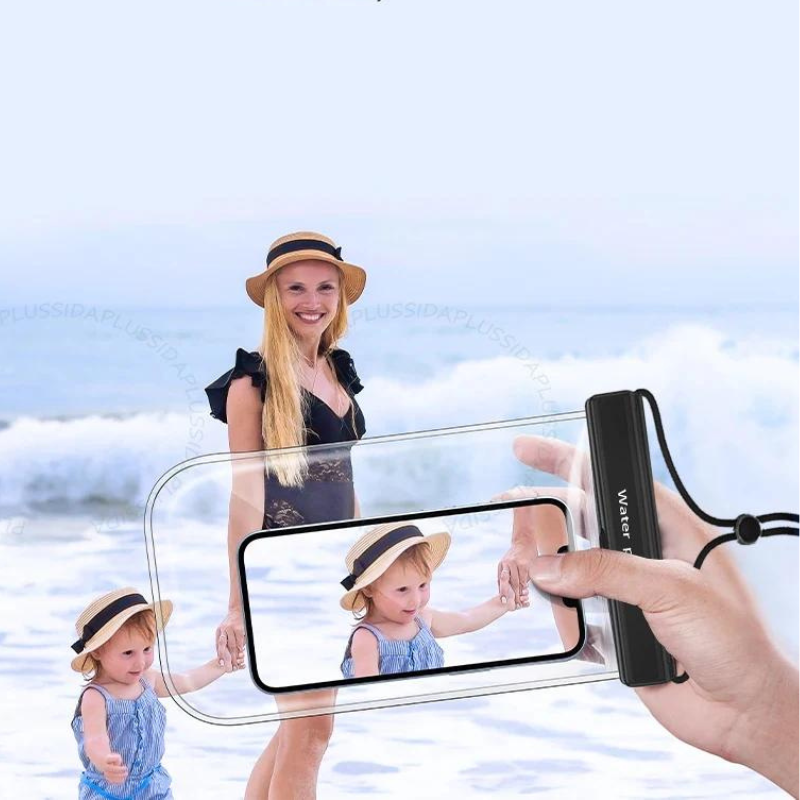 Pochette téléphone sous l’eau