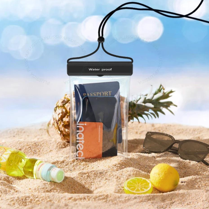 Pochette téléphone sous l’eau