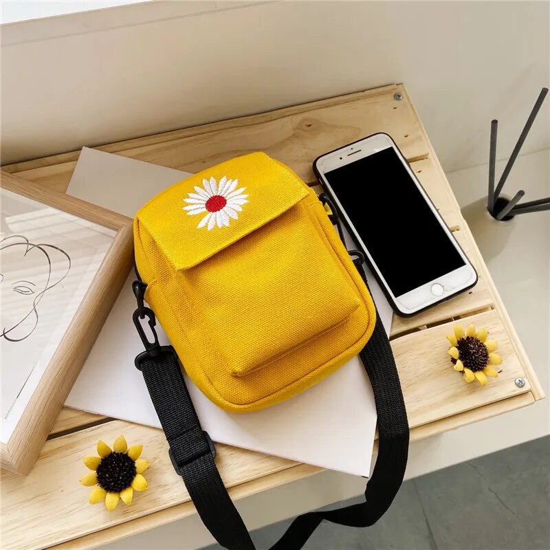 Pochette téléphone tissu