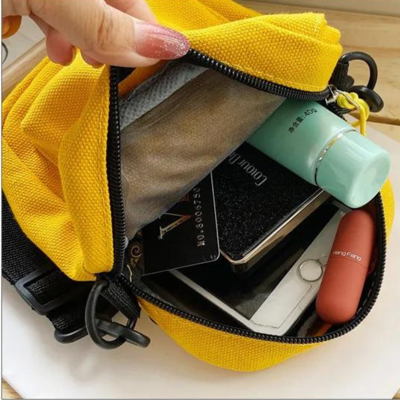 Pochette téléphone tissu