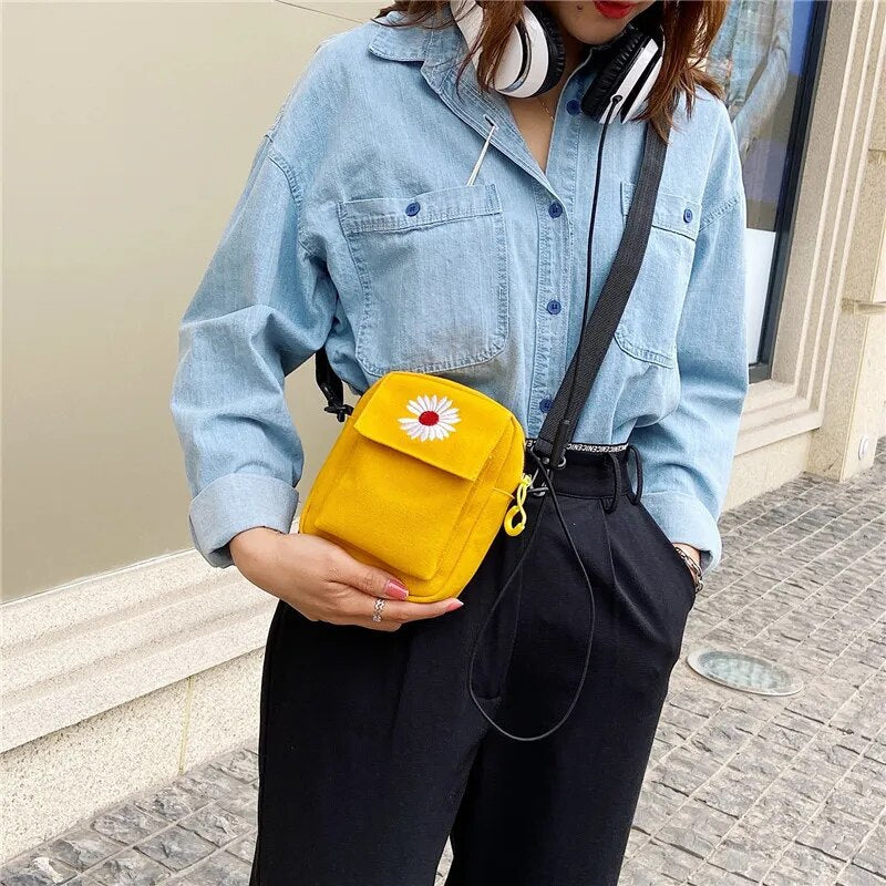 Pochette téléphone tissu